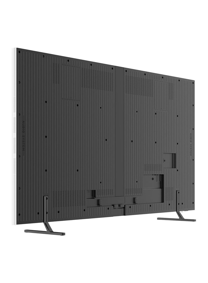 Skyworth 65LN70G 65-inch  4K UHD QLED Smart Frame TV - Google TV, Dolby Vision/Atmos, HDR10+, 120Hz MEMC, AI Voice Remote, 3x HDMI 2.1 (VRR/ALLM), 32GB Storage - Premium Home Theater Experience 65LN70G White/black  - Image 4