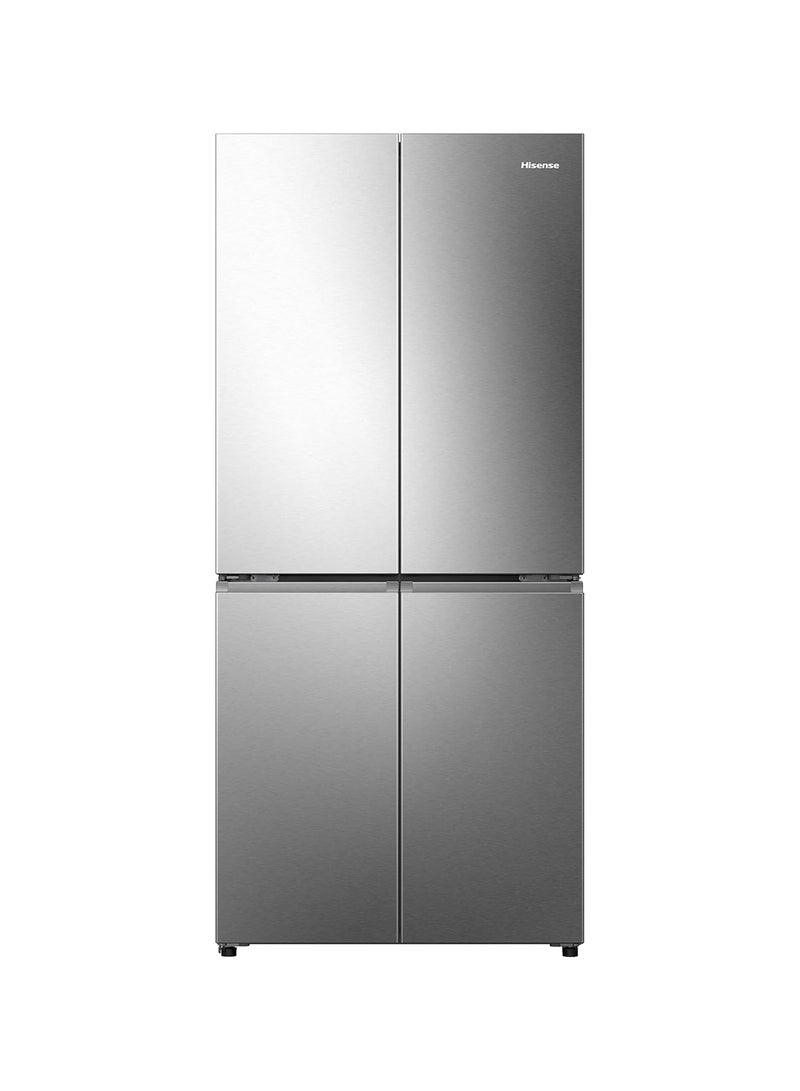 Hisense Cross Door American 457L Freezer Fridge, My Fresh Choice, Frost Free, Multi Air Flow, Dual-Tech Cooling, Bottom Cooling System, Silver Glass, 1 Year Full And 5 Years Compressor Warranty - RQ5G470SBS3 SILVER  - Image 1