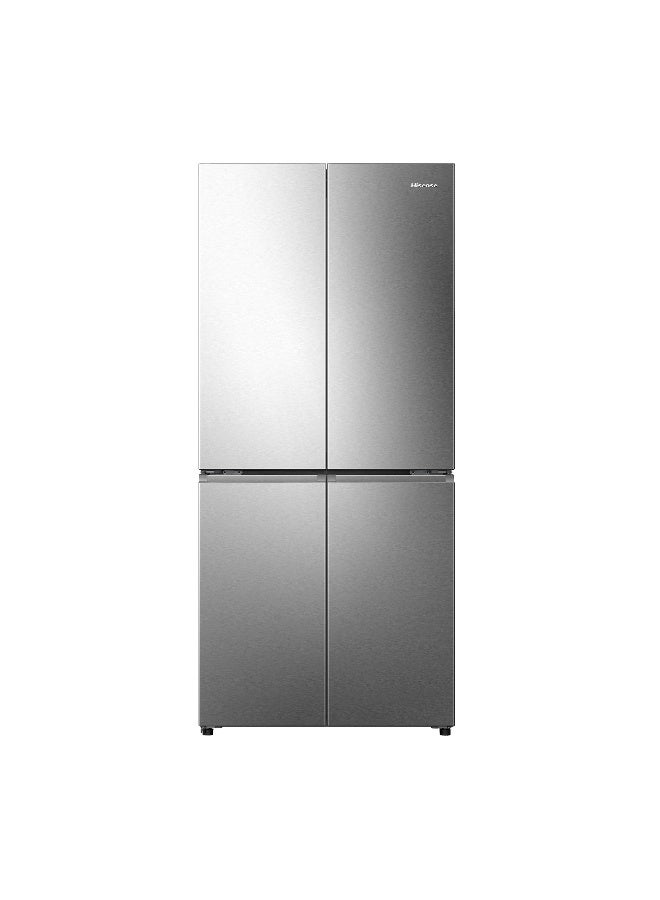 Hisense Gross 610L/Net 456L Cross Door  Refrigerator Fridge RQ5G470SBS3, My Fresh Choice Function, Metal-Tech Cooling, Durable Inverter, Premium Flat Door Design, Total No Frost, Multi AirFlow, Inverter RQ5G470SBS3 SILVER - Image 2