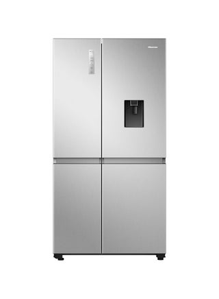 Two Door Side by Side 869L Fridge, Non plumbed Water Dispenser, Dual Temp Control Zone, Durable Inverter, 91×71.7×179.5 cm (LxWxH) - RS3N668SMI3 Silver - pnsku/N70178324V/45/_/1747904367/4061cc9b-a415-494d-a5cc-12fbdc0154da