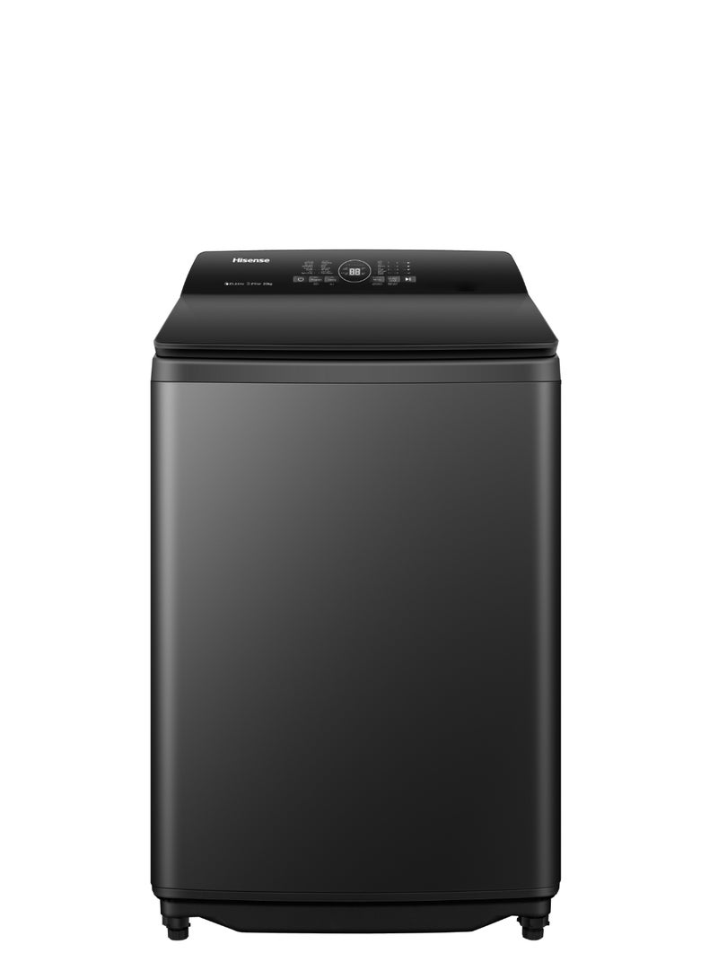 Hisense Top Load Washing Machine iBubble, iFilter, Aqua Save, Intensive, Soft Closing Lid+, Soak, Air Dry, Auto Restart - WT3I2023UT Titanium Gray  - Image 1