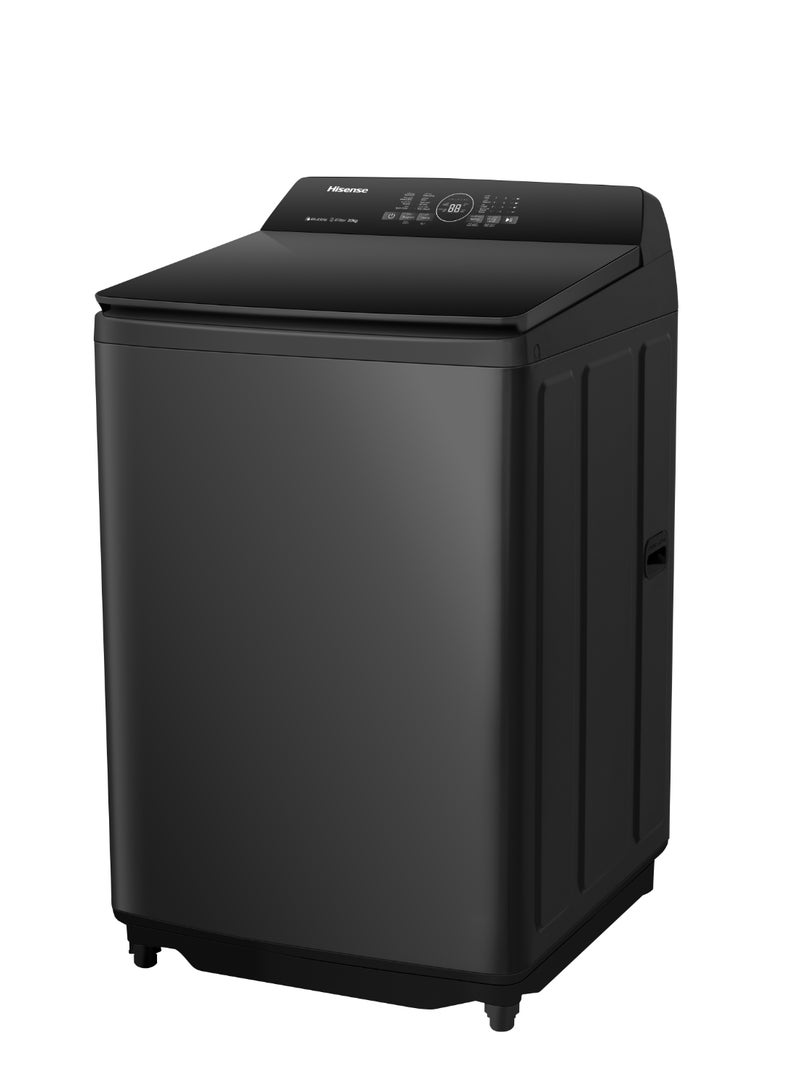 Hisense Top Load Washing Machine iBubble, iFilter, Aqua Save, Intensive, Soft Closing Lid+, Soak, Air Dry, Auto Restart - WT3I2023UT Titanium Gray  - Image 2