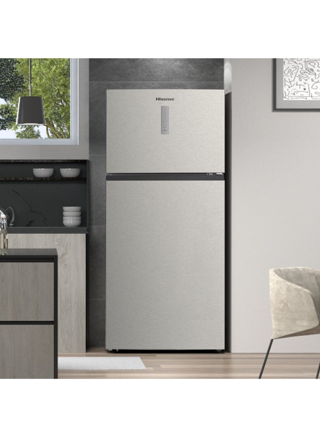 Hisense 826L Gross/635L Net Capacity Top-Mount Refrigerator with Inverter Technology, Big Capacity,Total No Frost,Precise Electronic Control,Adjustable Glass Shelf,Easy Approach Drawers,Fresh Crisper,Supper Cooling, Twist Icemaker,RT3N635NAD4 RT3N635NAD4 Silver - Image 5