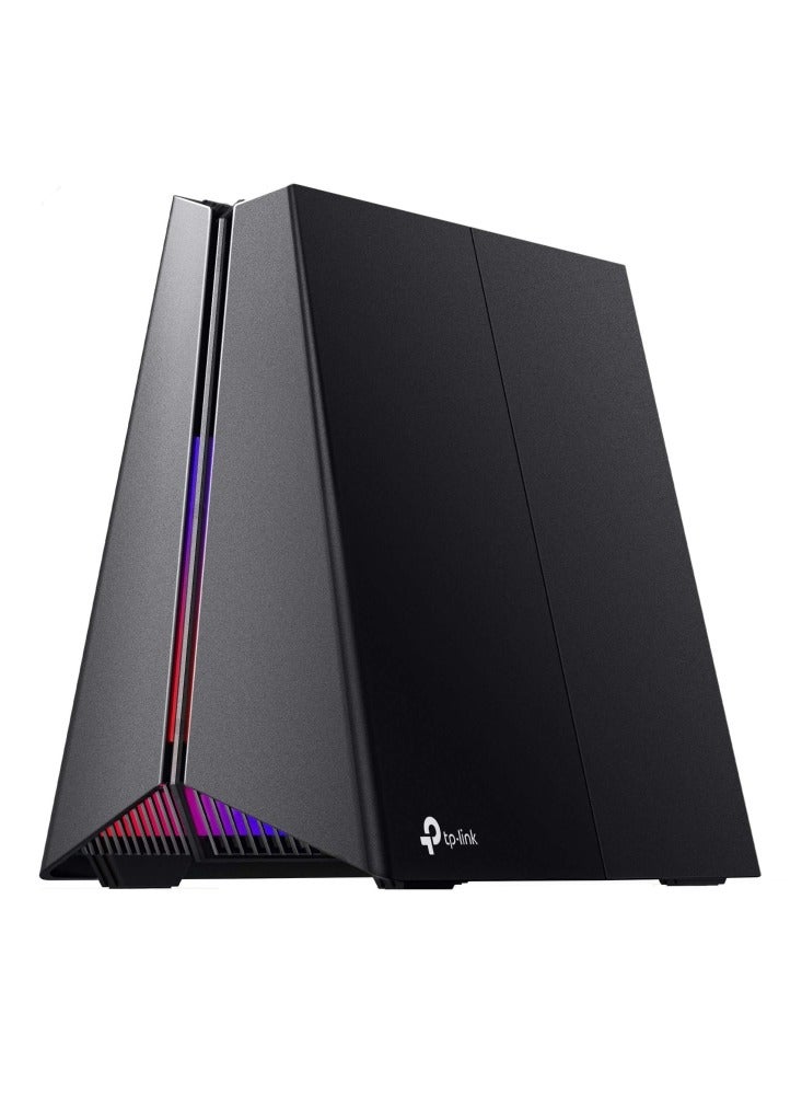 Archer GE550 BE9300 Tri-Band Wi-Fi 7 Gaming Router, 5G Multi-Gigabit Game Ports for Ultimate Speed Experience, Wi-Fi Router up to 9220 Mbps Speed, 4K-QAM, 6 GHz Smart Roaming with Easy-Mesh Black