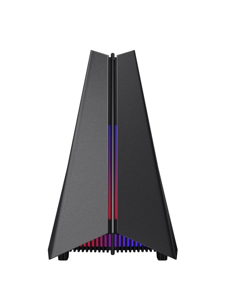 Archer GE550 BE9300 Tri-Band Wi-Fi 7 Gaming Router, 5G Multi-Gigabit Game Ports for Ultimate Speed Experience, Wi-Fi Router up to 9220 Mbps Speed, 4K-QAM, 6 GHz Smart Roaming with Easy-Mesh Black