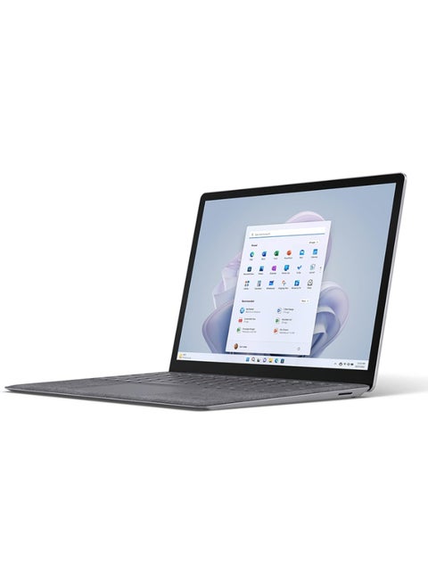 Surface Laptop 5 Laptop With 13.5 Inch UHD Display,Core i5-1145G7 Processor/8GB RAM RAM/256GB SSD/Intel Iris Xe Graphics/Windows 11 Pro/ English/Arabic Platinum