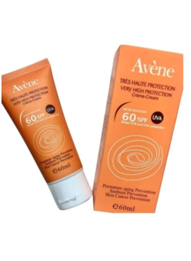 Avene Sunscreen Moisturizer And Brighten very High Protection SPF 90 50 grams and SPF60 Sunscreen 60ml 50grams - Image 2