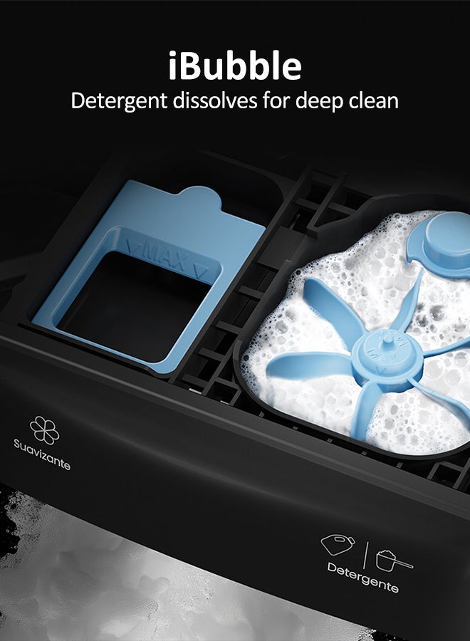 Hisense 11KG Top Loading Washing Machine WT3K1123UT, iBubble Clean,Monolith Design, Aqua Save, Soal Function, PureFlat Lid, Mega Capacity, Maxload Opening, Air Dry, Quick 15’, Magic Filter WT3K1123UT Titanium Gray - Image 5