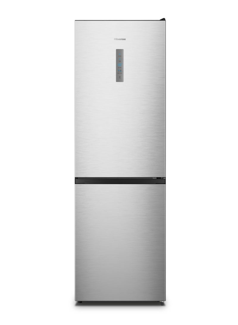 Hisense Two Door Bottom Mount Refrigerator - 390L Freezer Fridge , Frost Free, Multi Air Flow - RB3N390NDC1 Silver - Image 1