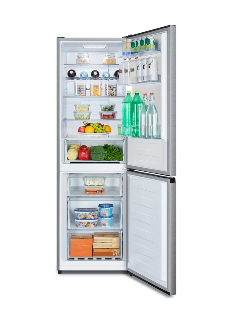 Hisense Two Door Bottom Mount Refrigerator - 390L Freezer Fridge , Frost Free, Multi Air Flow - RB3N390NDC1 Silver - Image 3