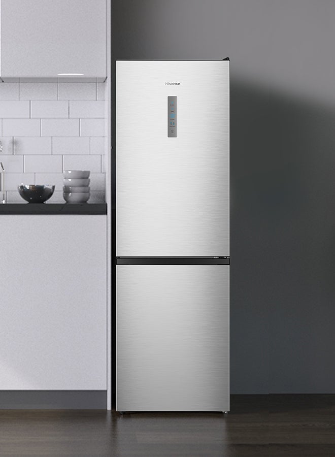 Hisense Two Door Bottom Mount Refrigerator - 390L Freezer Fridge , Frost Free, Multi Air Flow - RB3N390NDC1 Silver - Image 5