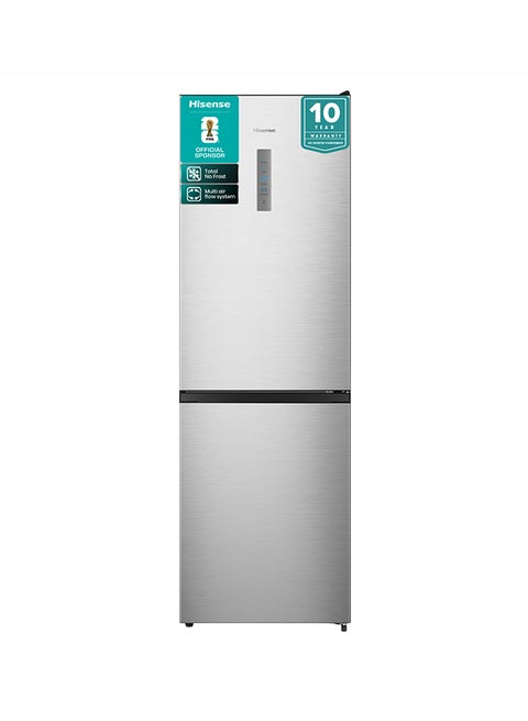 Two Door Bottom Mount Refrigerator - 390L Freezer Fridge , Frost Free, Multi Air Flow - RB3N390NDC1 Silver