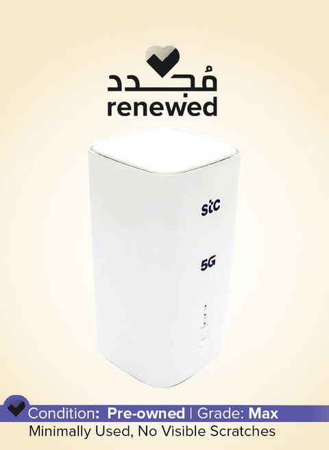 Renewed - 5G CPE 5 Router white