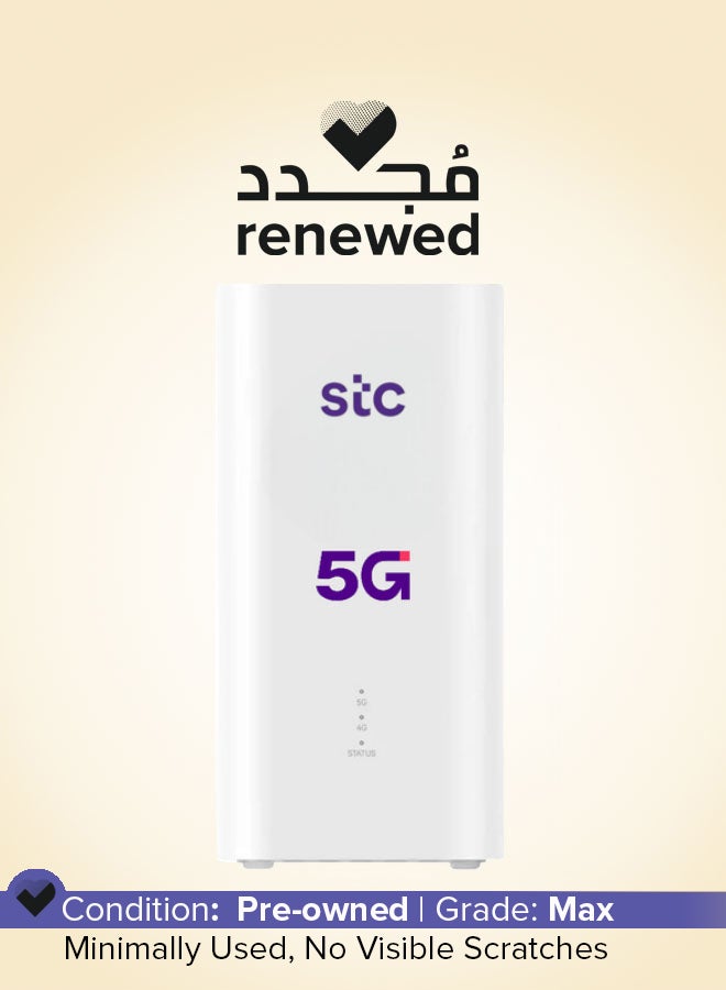 STC Renewed - 5G CPE 5 Router white  - Image 1