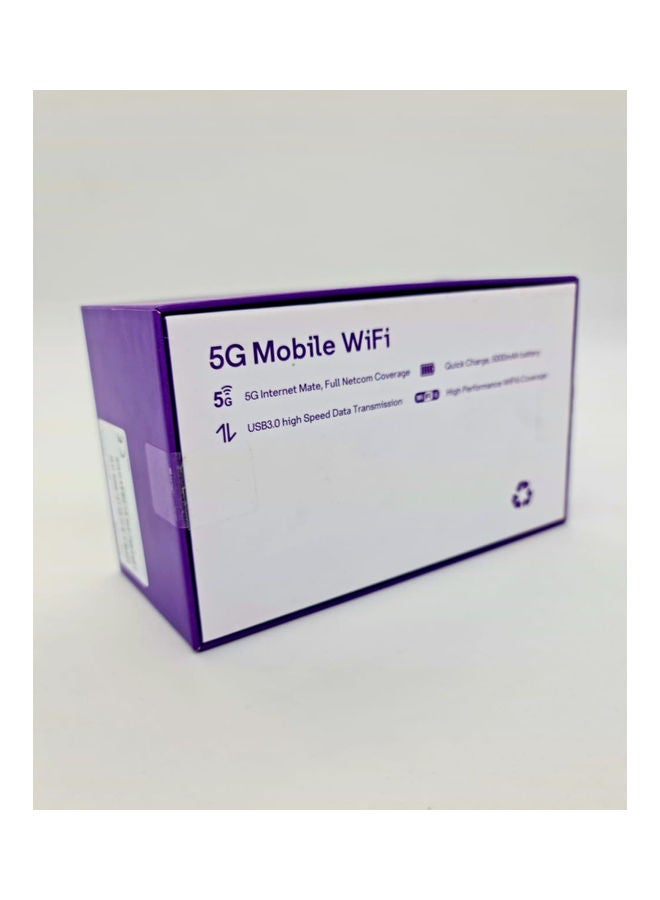 اس تي سي Renewed - Soyealink 5G Mobile Wi-Fi With Touch Screen white  - Image 3
