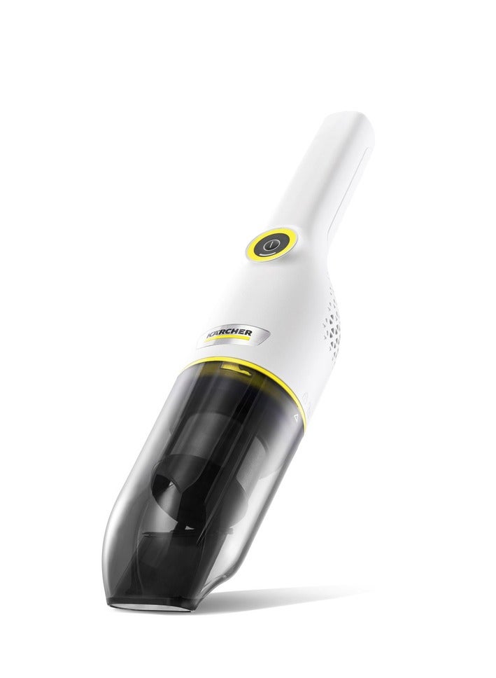 KARCHER CVH 3 Cordless Handheld Vacuum Cleaner, Lightweight, HEPA 12 Filter, 20 Min Runtime 500 W CVH 3 white - Image 1
