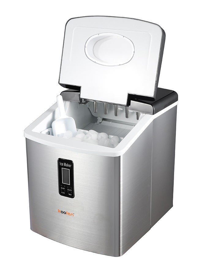 كولن Compact and Powerful Ice Maker - 1 kg - 130 W - Silver - 808100009 1 L 130 W 808.100.009 Silver  - Image 2