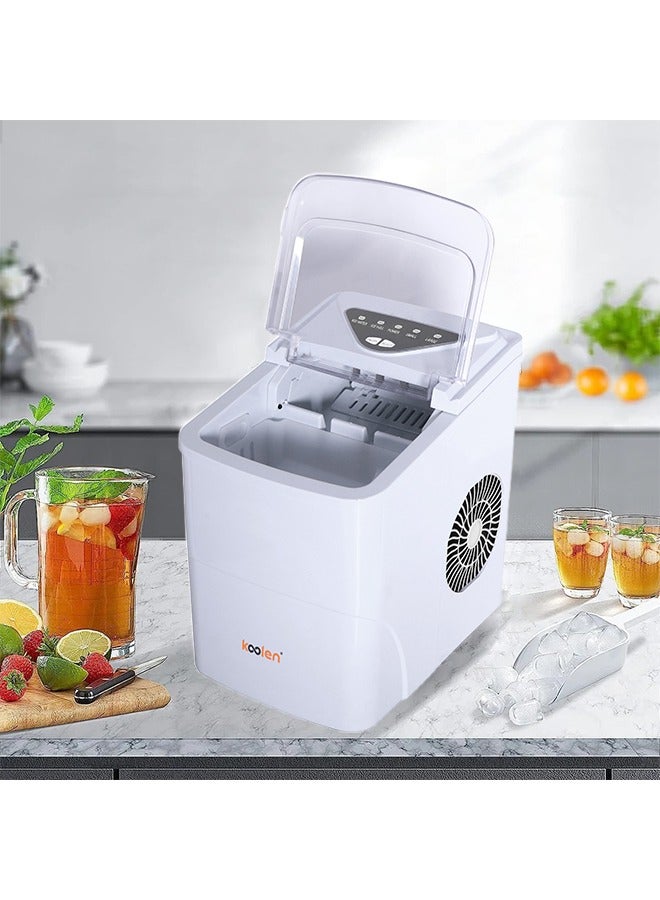 كولن Compact and Powerful Ice Maker - 2 kg - 105 W - White - 808100005 2 L 105 W 808.100.005 white  - Image 2