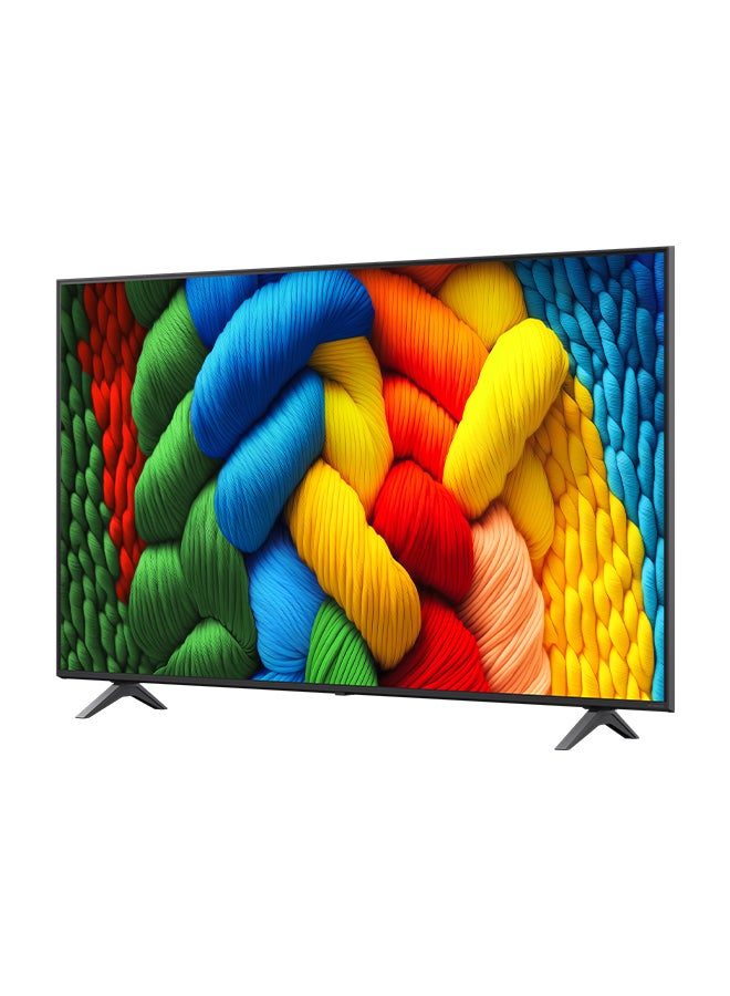 إل جي 75 inch NanoCell AI 4K Smart TV, Upscaled Visual and Surround Sound from the Alpha 7 4K AI Processor Gen8, AI Magic Remote. HDR10, WebOS25, 60Hz, Model 2025, 2 Year Warranty, 75NANO80A6A Black - Image 5