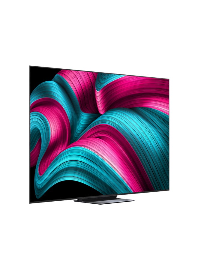 إل جي 55 inch LG OLED evo AI C5 4K 144Hz Smart TV AI Magic remote webOS25 2025 OLED55C56LA black  - Image 3