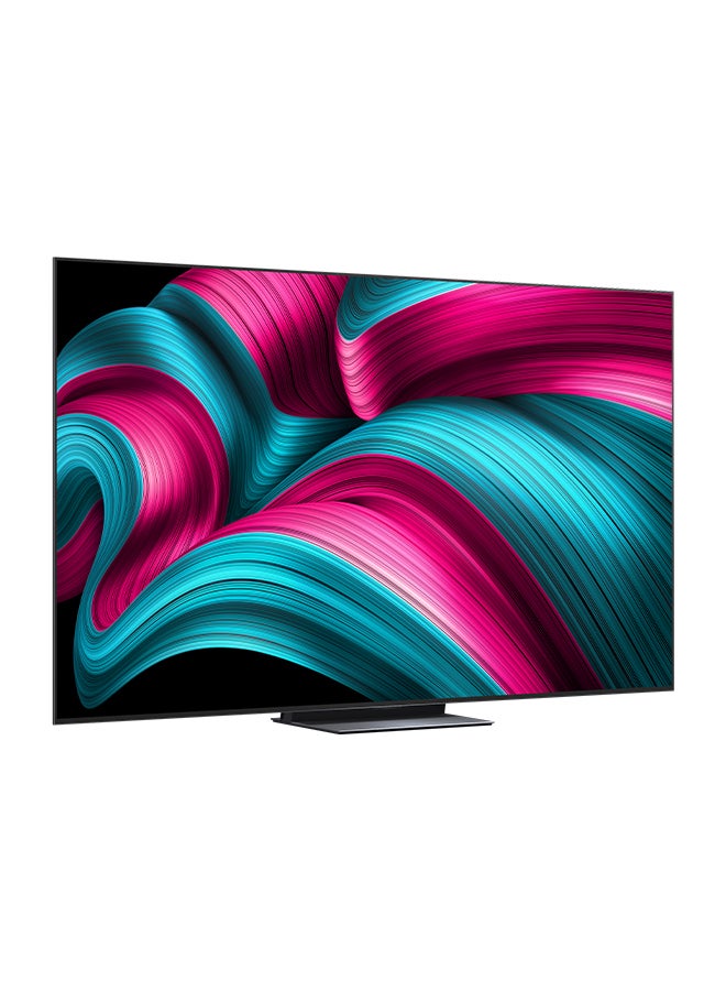 إل جي 55 inch LG OLED evo AI C5 4K 144Hz Smart TV AI Magic remote webOS25 2025 OLED55C56LA black  - Image 2