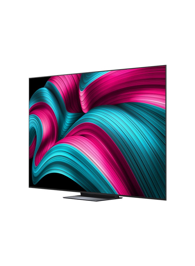 إل جي 83 inch LG OLED evo AI C5 4K 144Hz Smart TV AI Magic remote webOS25 2025 OLED83C56LA black  - Image 4