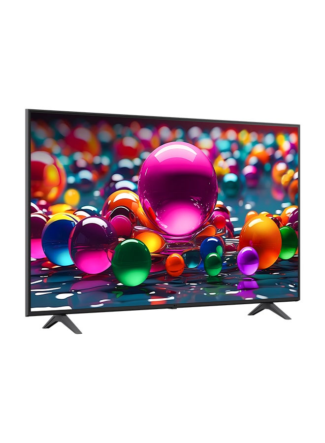 LG 50 Inch 4K LED Smart TV | WebOS24 | HDR10 | HLG AI Sound Pro | alpha 7 4K AI Processor Gen8 | Magic Remote included | AI UA80 series | 60Hz | Model 2025 | 2 Year Warranty | 50UA80006LC Black - Image 2