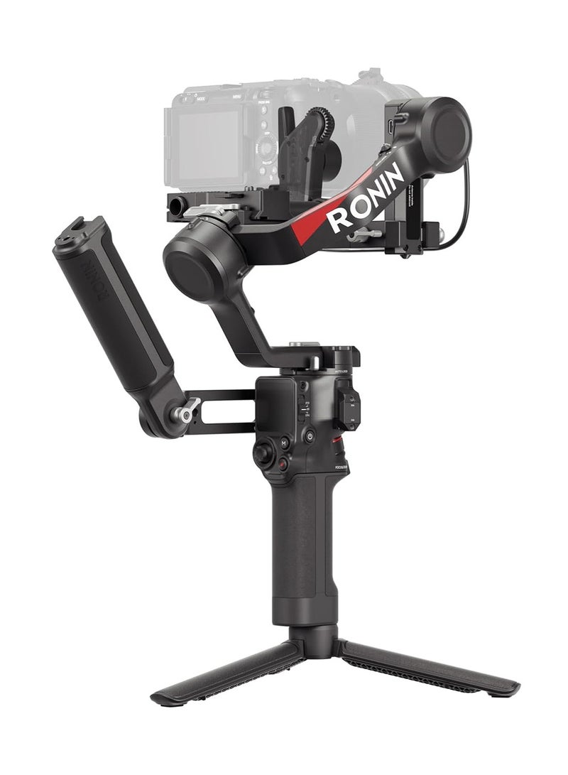 dji RS 4 Combo, 3-Axis Gimbal Stabilizer for DSLR and Mirrorless Cameras Canon/Sony/Panasonic/Nikon/Fujifilm, Native Vertical Shooting, 2-Mode Switch Joystick, Teflon Axis Arms, With Focus Pro Motor Grey  - Image 1