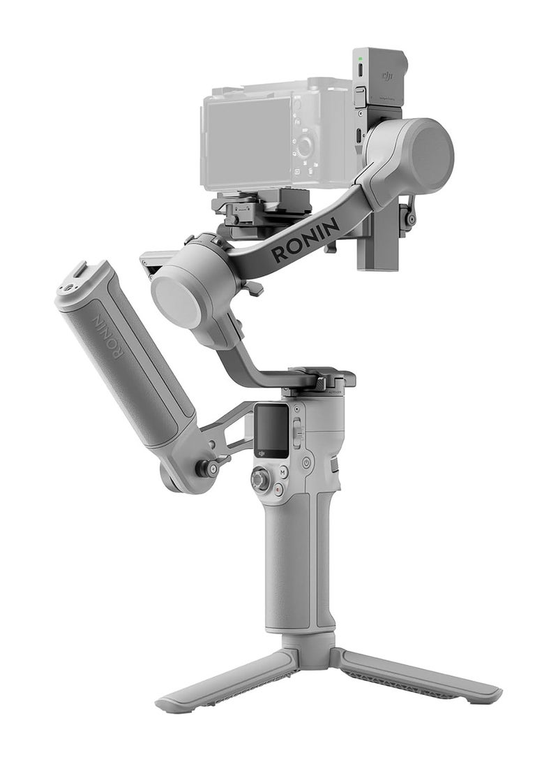 dji RS 4 Mini Combo, Gimbal Stabilizer for Camera Canon/Sony/Panasonic/Nikon/Fujifilm, Auto Axis Locks, Intelligent Tracking, 2kg/4.4lbs Payload, Camera Gimbal, Briefcase Handle Grey  - Image 1