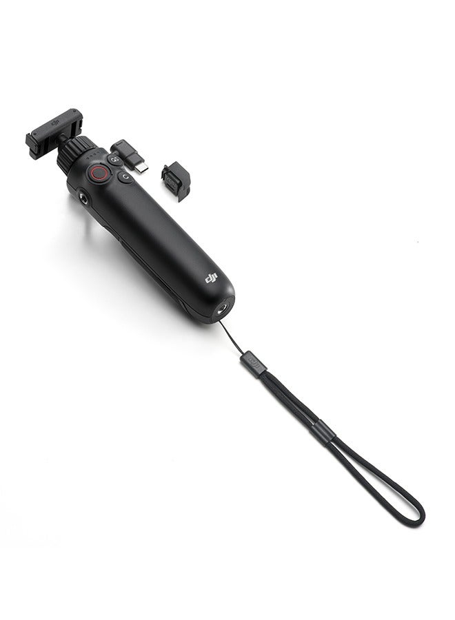 dji DJI Osmo Action Multifunctional Charging Handle for Action 4 & 5 black  - Image 1