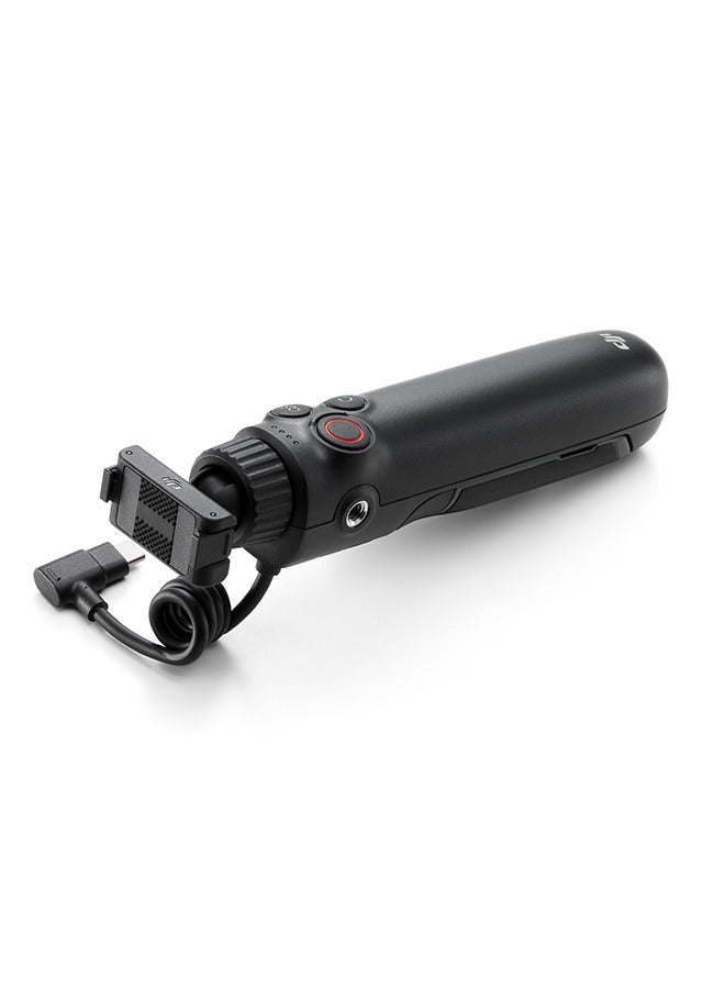 dji DJI Osmo Action Multifunctional Charging Handle for Action 4 & 5 black  - Image 5