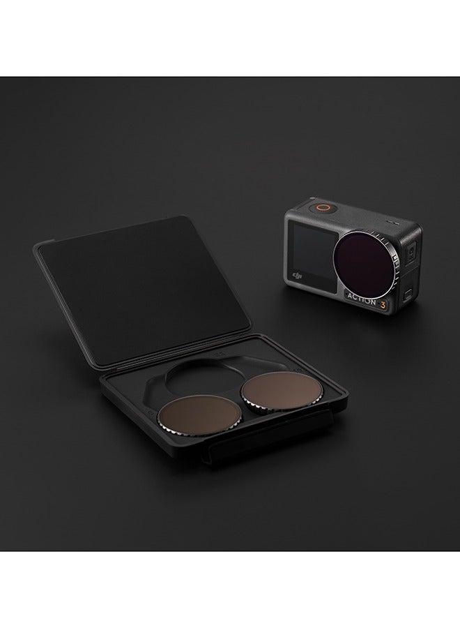 DJI Osmo Action ND Filters Set for Action 3, 4, & 5 black