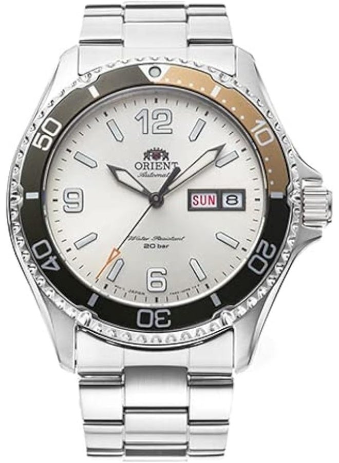 ORIENT Men's RAAA0821S Kamasu Mako Automatic Mechanical Analog Wrist Watch for Men 41.8 mm Case Size Silver  - Image 1