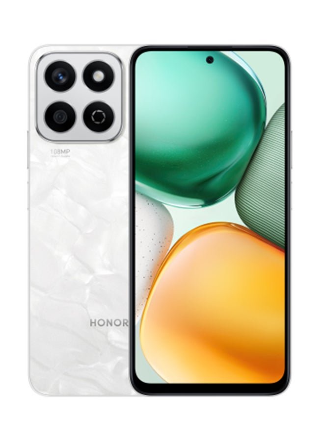 Honor X7c 4G 256GB Moonlight White - Middle East Version - Image 1