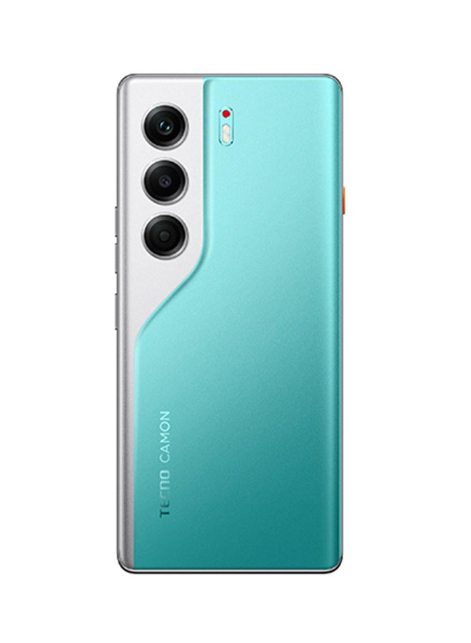 TECNO Camon 40 Pro 5G LTE 256GB Emerald Lake Green - Middle East Version  - Image 3