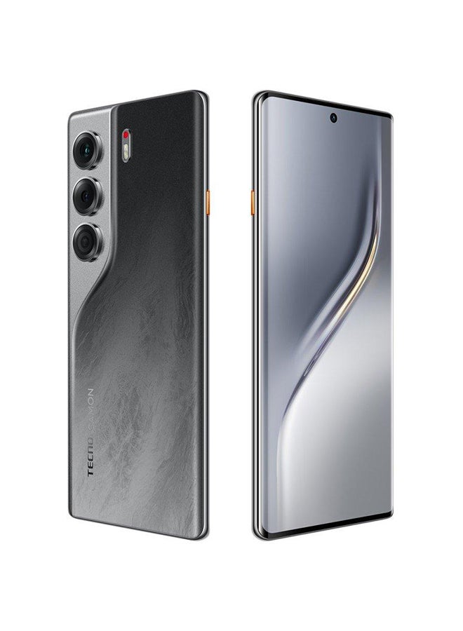 TECNO Camon 40 Pro 5G LTE 256GB Galaxy Black - Middle East Version  - Image 5