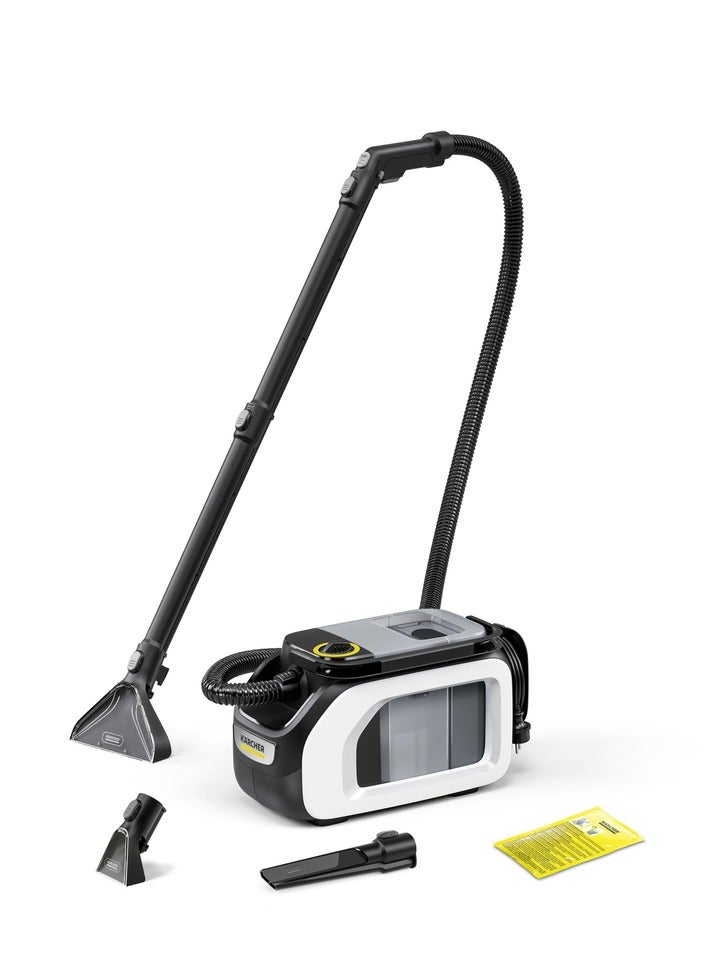 كارشر منظف SE 3 المنزلي بالرش والاستخراج المدمج، تنظيف عميق للألياف، رطوبة منخفضة متبقية، نظام خزان 2 في 1، فوهات للتنجيد والشقوق - Image 2