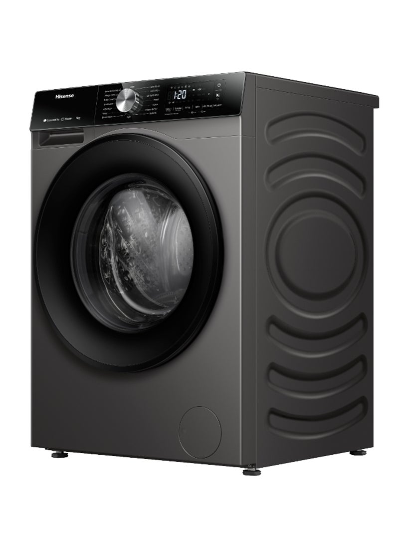 Hisense 9/6 Kg Front Load Washer Dryer ,1400 Rpm ,Inverter BLDC Motor, Wi-Fi enabled With ConnectLife App - WD3S9043BT Titanium Gray - Image 4