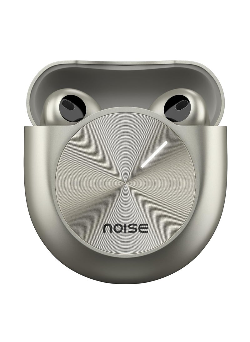 Noise Master Buds | TWS Earbuds with Bose-Tuned Sound | 49dB Adaptive ANC | 44H Playtime | 6-Mic ENC | LHDC 5.0 | Spatial Audio | IPX5 - Titanium - Image 1