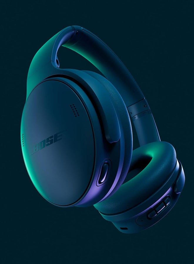 BOSE QuietComfort Wireless Noise Cancelling Headphones, Bluetooth Over Ear Headphones with Up To 24 Hours of Battery Life Twilight Blue Twilght Blue - Image 4