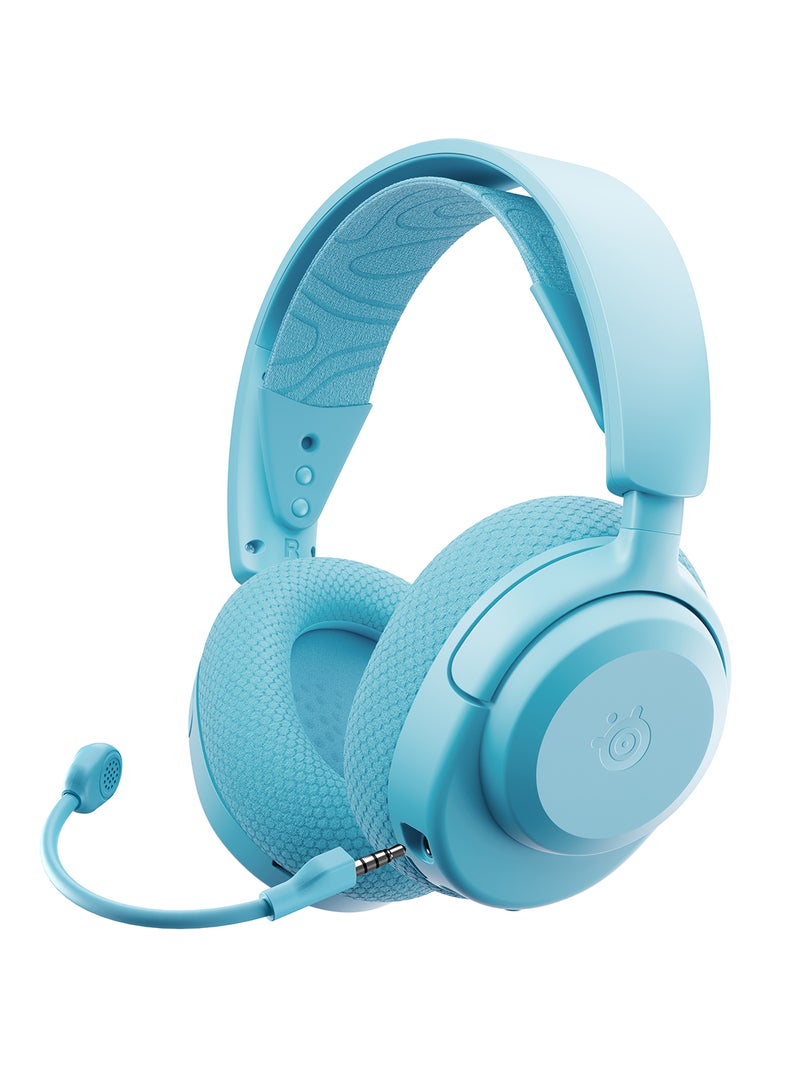 steelseries Arctis Nova 3P Wireless Gaming Headset - App Control - 40 Hour Battery - Neodymium Magnet Driver - 2.4GHz/Bluetooth - Detachable Microphone - PS5, PS4, PC, Switch, Mobile Devices - Aqua - Image 4