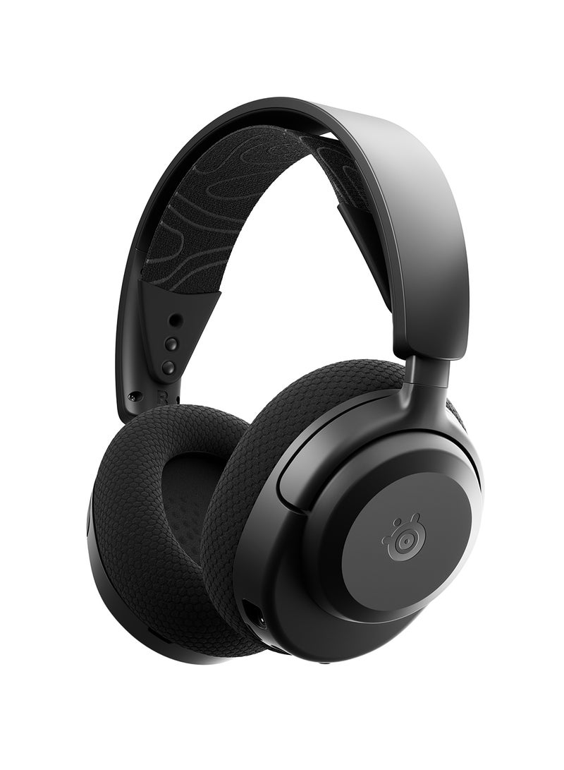 steelseries Arctis Nova 3P Wireless Gaming Headset - App Control - 40 Hours Battery - Neodymium Magnet Driver - 2.4GHz/Bluetooth - Detachable Microphone - PS5, PS4, PC, Switch, Mobile Devices - Black - Image 3