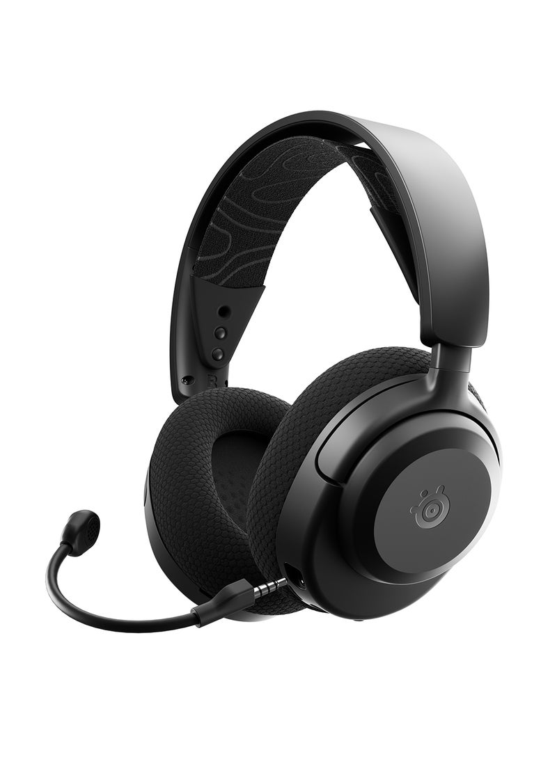 steelseries Arctis Nova 3P Wireless Gaming Headset - App Control - 40 Hours Battery - Neodymium Magnet Driver - 2.4GHz/Bluetooth - Detachable Microphone - PS5, PS4, PC, Switch, Mobile Devices - Black - Image 4