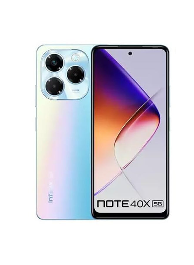 Infinix Note 40X Dual SIM Palm Blue 8+8GB RAM 256GB 5G - Middle East Version  - Image 1