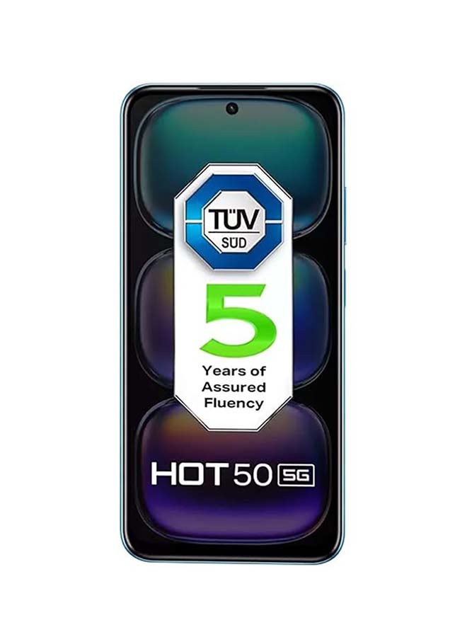 Infinix Hot 50 Dual SIM Vibrant Blue 8+8GB RAM 256GB 5G - Middle East Version  - Image 3