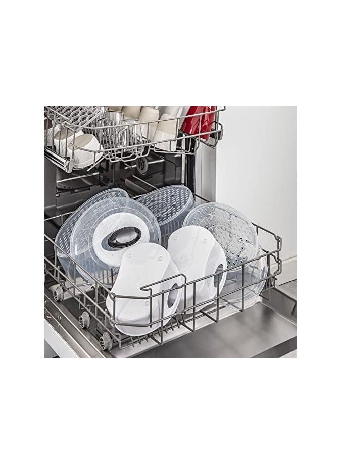 تيفال Ultracompact Steam Cooker, 9L Capacity, 3-Tier Food Steamer, Stackable Storage System, BPA-Free Bowls, 60-Min Timer, Refill While Steaming, Rice Accessory, Removable Cooking Bowls, Black, VC204865 9 L 800 W VC204865 Black  - Image 5