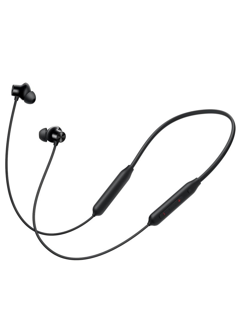 OnePlus - Bullets Z2 ANC Neckband with 45dB Hybrid Noise Cancellation IP55 Water Resistant, Upto 28 Hours Playback, Boomin Black - Image 1