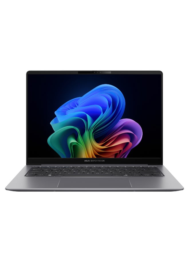 ASUS ExpertBook P5 Laptop With 14 Inch  WQXGA (2560 x 1600) Display,Intel Core Ultra 7 258V Processor/ 32GB RAM DDR5/ Intel Arc Graphics/1TB SSD/ English/Arabic Misty Grey - Image 1