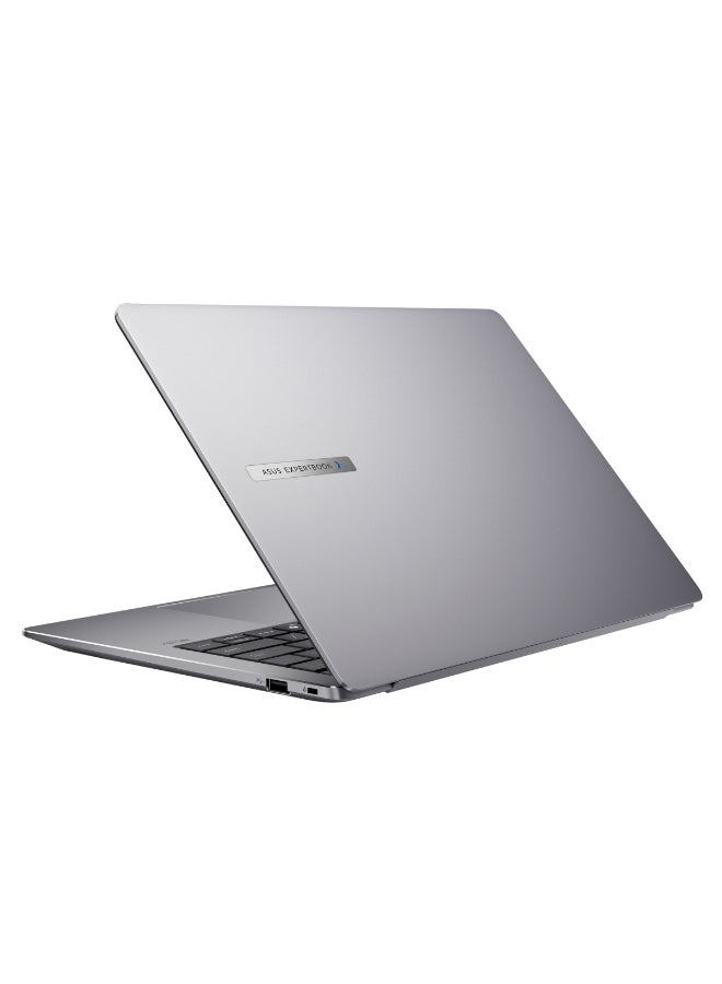 ASUS ExpertBook P5 Laptop With 14 Inch  WQXGA (2560 x 1600) Display,Intel Core Ultra 7 258V Processor/ 32GB RAM DDR5/ Intel Arc Graphics/1TB SSD/ English/Arabic Misty Grey - Image 5