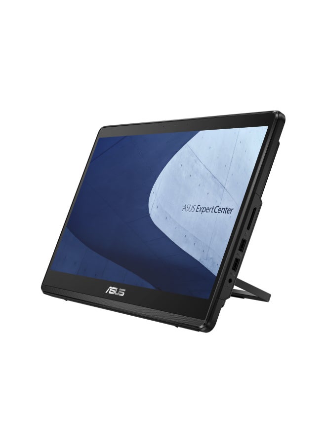 ASUS ExpertCenter E16 AIO With 15.6 Inch Touch Screen Full HD (1920 x 1080) Display,Intel Celeron N4500 Processor/8GB DDR4 RAM/Intel UHD Graphics/256GB SSD/DOS(Without Windows)/ English/Arabic Black  - Image 2